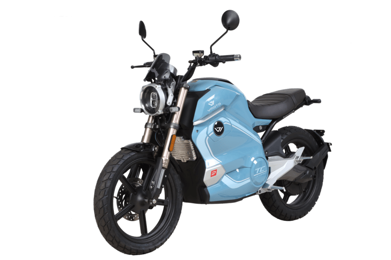 Moto Super Soco TC Wanderer PRO - Bleu
