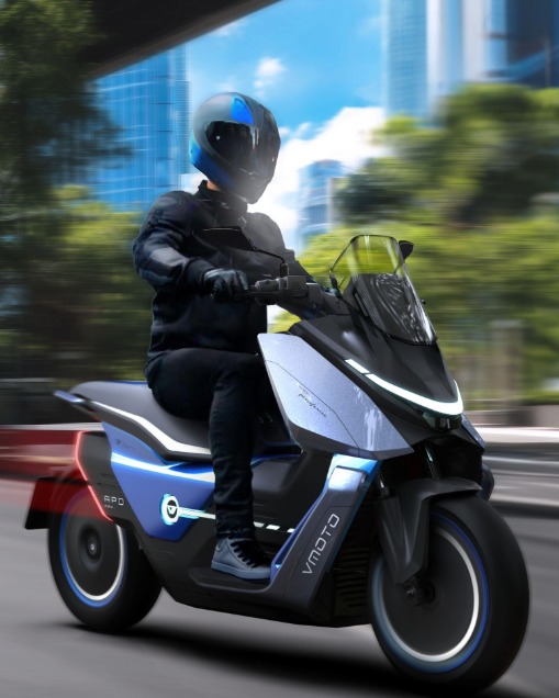 Scooter Vmoto APD MAX Concept designed by Pininfarina